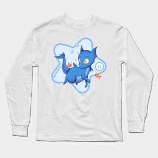 Zodiac Dragons - Pisces Long Sleeve T-Shirt